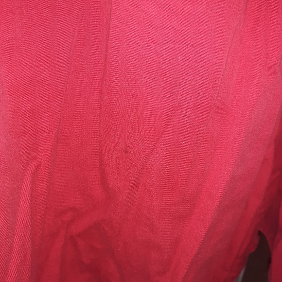 Men's Eddie bauer XXL Red Long sleeve button shirt - Picture 7 of 8